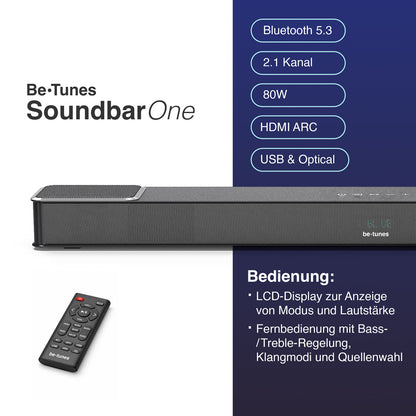 Be-Tunes Soundbar One BT-B1